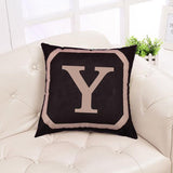 Max Square Cotton Linen Throw Pillow Case Waist Cushion Cover Bed Sofa Decor Y