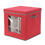 Maxbell Christmas Bauble Storage Box Transparent Container Lattices for Home Xmas