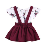 Maxbell Toddler Baby Girls Romper Playsuit Tops+tutu Skirt Outfit Set Dress 12-18 MonthsPurple