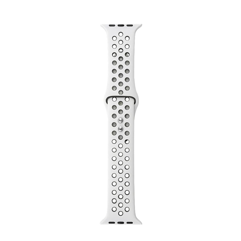 Maxbell Apple 1234 Universal Sports Double-button Silicone Gel Watchband 9