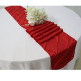 Maxbell Table Cloth Table Runner For Wedding Banquet Decoration  Light red