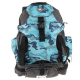 Max Roller Inline Skates Backpack Skate Skating Shoes Carrying Bag Blue Camo