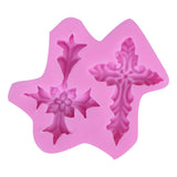 Maxbell Silicone Easter Mold Chocolate Jelly Candy Mould Pink Fondant Cake Mold #4