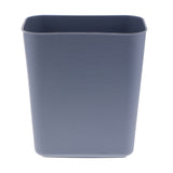 Max 8L Square Plastic Trash Garbage Can Bathroom Kitchen Paper Basket Gray