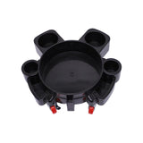 Maxbell Bucket Dolly with 5 Rolling Swivel Casters Car Wash Detailing Caddy Durable Black