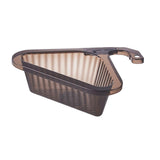 Maxbell Sink Drainage Colander Basket Sink Strainer Colander Basket Multifunctional Black