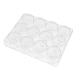 Max 15g 12 Slots Storage Box Case Organizer Carfts Jewelry Container Clear