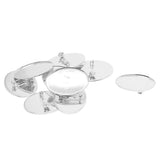 Max 10pcs Cabochon Brooch Setting Blank Brooch Pin Bezel Tray DIY Base Platinum