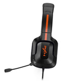 Maxbell Gaming Headset with Noise Reduction Detachable Mic Adjustable for PC Black