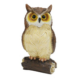 Maxbell Owl Figurine Indoor Hallway Office Standing Bedroom Desk Resin Sculpture