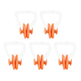 Maxbell Non-slip Soft Silicone Nose Clip Plug Nose Protector for Swimming   Orange