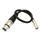 Max 3.5mm Stereo Jack Female To XLR Male Audio Adapter Extension Cable