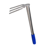 Maxbell Garden Hoe Hand Tool Sturdy Manual Hand Weeder Tool for Garden Backyard Yard Rake