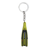 Maxbell Scuba Diving Fins Flippers Key Chain Holder Keyring Keychain  Yellow