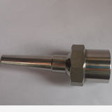 Max Adjustable Stainless Steel Universal Straight Garden Fountain Nozzle DN25