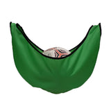 Maxbell Bowling Ball Microfiber Deluxe Black See Saw Cleaner Towel Carrier Green
