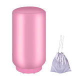 Maxbell Electric Clothes Dryer Clothing Dryers Clothes Drying Rack for Apartments Pink