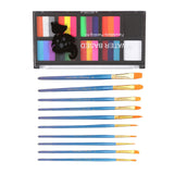 Maxbell Paint Kit Cosplay 10 Brushes Theatre Painting Halloween Facepaint