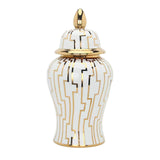 Maxbell Ginger Jar European Style Porcelain Storage Jar for Party Bedroom Collection