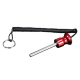 Maxbell Maxbell Universal Magnetic Weight Stack Pin Fitness Training 8x80mm Red