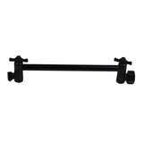 Maxbell 11" Adjustable Shower Arm Connection Spray Connection Elbow with Tooth Black