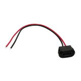 Maxbell Type C Connector Jack Female USB Female Chassis C Connector Replaces Durable Black