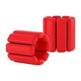 Maxbell 1 Pair Wearable Wrist Ankle Weights Running Dance Cardio Adjustable Yoga Red