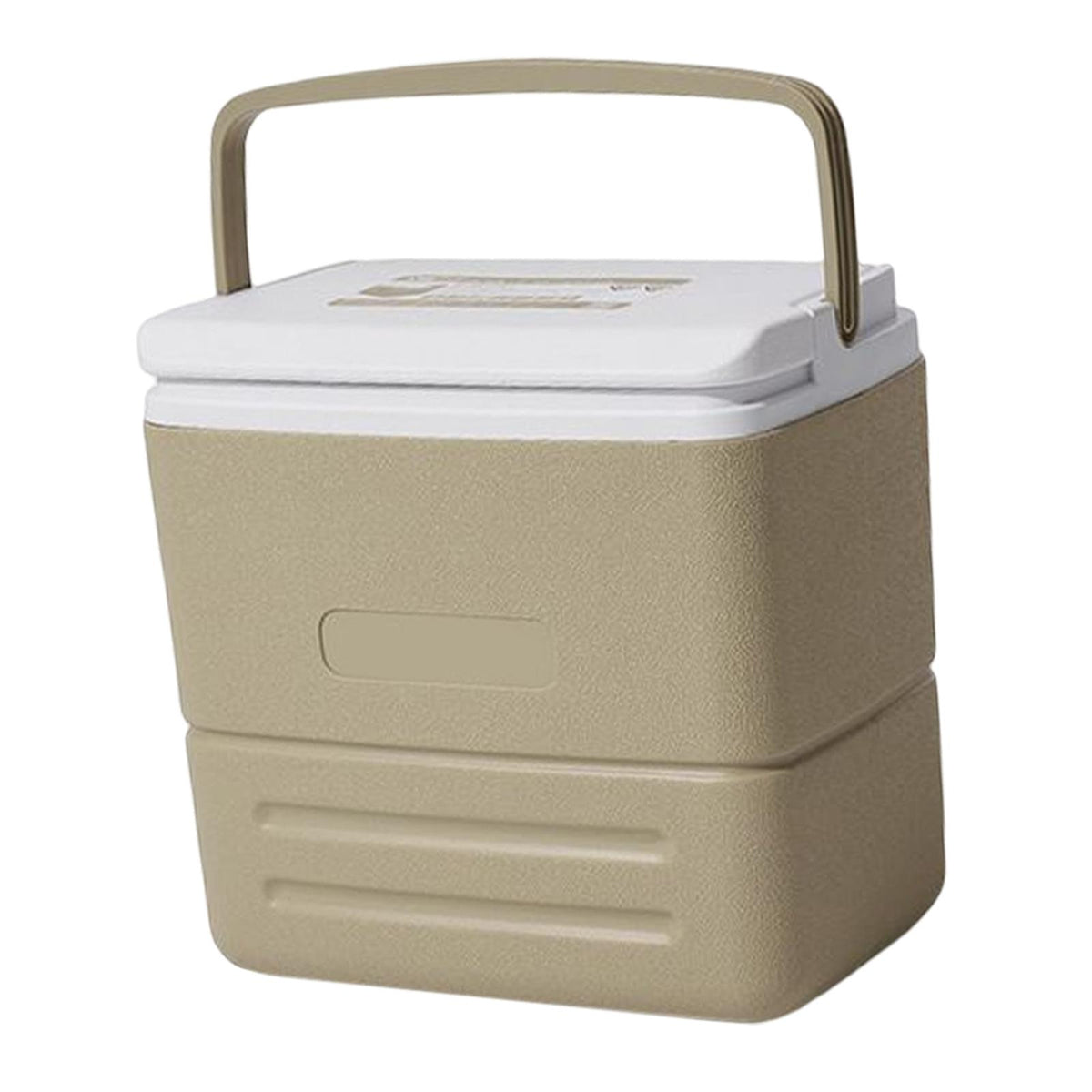 Maxbell Insulated Thermal Organizer Cooler Bag for Car Picnic Lunch Barbecue Khaki 17L