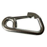 Maxbell Marine Spring Snap Hook Carabiner - 304 Stainless Steel Boat Clip 16 x 160mm
