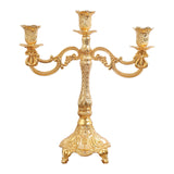 Maxbell Candelabra Candlestick Candle Holder Stick Luxury for Wedding Bedroom Decor 23.5cmx29.0cm