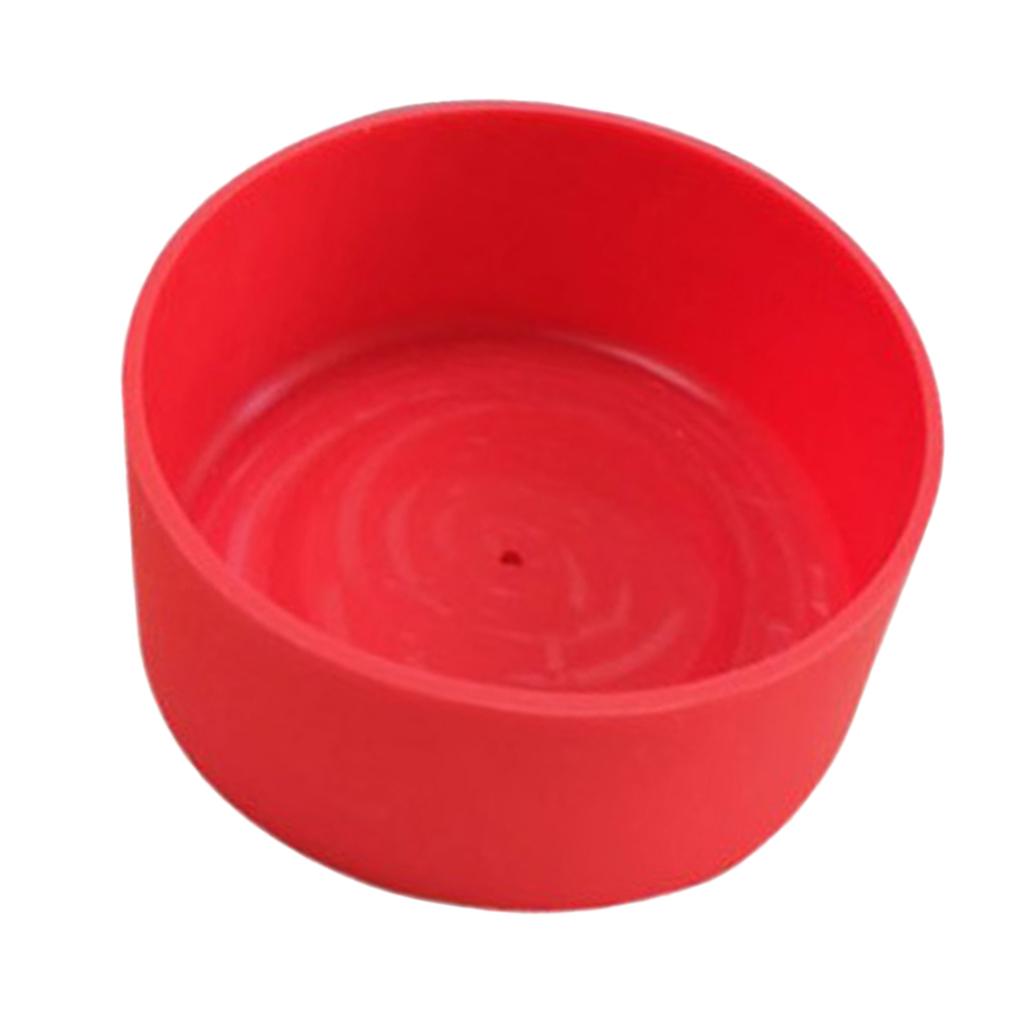 Max Silicone Boot for 32oz-40 oz Water Bottles Flask Bottom Sleeve Cover Red