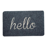 Maxbell Door Mat Mats Doormats Front Entrance Door Mats Indoor & Outdoor Gray 60x90cm