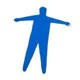Maxbell Green Screen Bodysuit Full Body Greenman Suit for Photography Photo Film blue 170cm