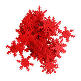 Max 100pcs Lots Xmas Snowflakes Window Clings Sticker Christmas Home Ornaments