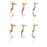 Maxbell Realistic Fly Fishing Flies Accessory Stainless Streamers with Hook option 2