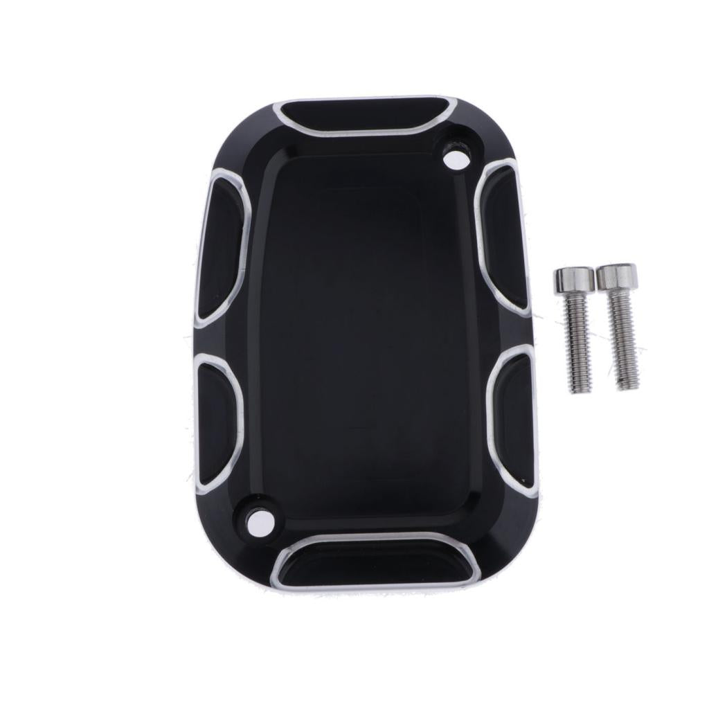 Max Brake Reservoir Master Cylinder Cover For Harley 2008-2017 Left