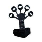 Maxbell Hand Grip Strengthener Silicone Finger Exercise for Forearm Muscle Sports black