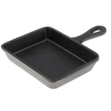 Maxbell Kids Pretend Play Metal Iron Square Pan Kitchen Kitchenware Toys