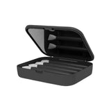 Maxbell Silicone 2x Eye & 2x Lip Brushes for Eyebrow Concealer Applicator black