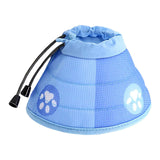 Maxbell Cat Recovery Collar Protective Wound Adjustable Pet Cone Collar for Cats M