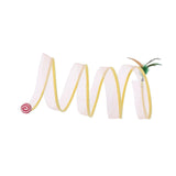 Maxbell Cat Tunnel Tube Collapsible Pet Interactive Toy for Puppy Supplies Sisal Straight