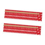 Maxbell 50Pcs Candy Bag Holiday Decor Wrapping Bag Biscuit Bag for Holiday Decor Style B