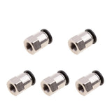 Max 5PCS Air Water Hose Tube Push In Female Thread Pneumatic Fittings DPCF10-01