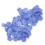 Maxbell 300x Handcraft Artificial Flower Petals Simulation for Home Garden Wall Blue