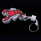 Maxbell Yacht Sailing Boating Floating Key Ring Keyring Key Chain Crayfish