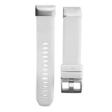 Maxbell 22mm Quick-release Replacement Silicone Strap for Garmin fenix5 935 White