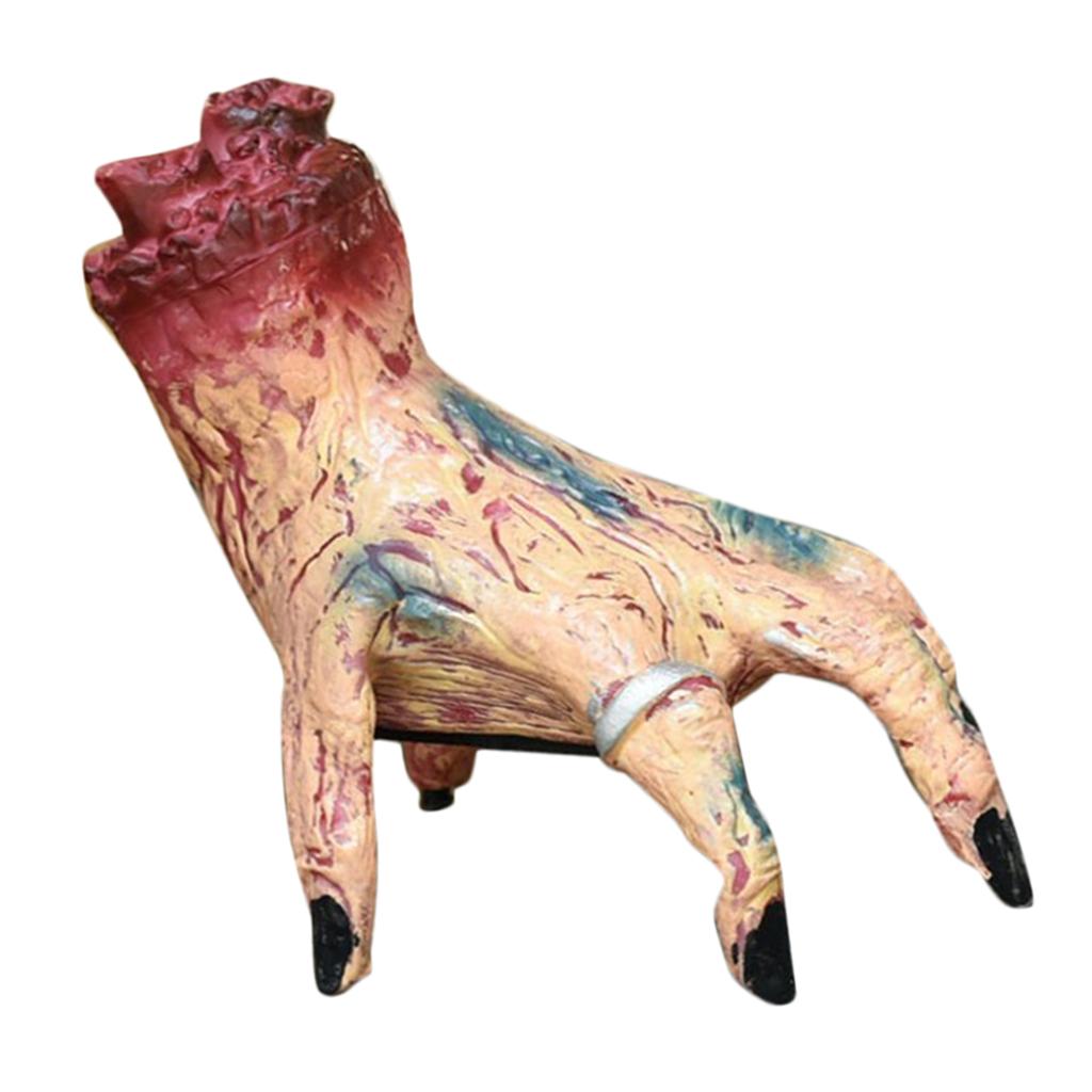 Max Electronic Activated Crawling Monster Hand for Halloween Party Nude
