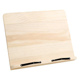 Maxbell Book Stand Durable Drawing Board Bookrest Adjustable Book Holder for Recipes 28cmx20cm