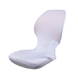 Maxbell Elastic Swivel Computer Chair Cover Office Seat Slipcover Protector - White