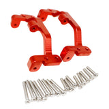 Maxbell 2pcs Pull Rod Base Seat for D90 MN-90 MN-99 MN-91 FJ-45 1/12 RC Car Red